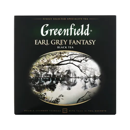 Чай чорний кенійський байховий Earl Grey Fantasy Greenfield 120х2г