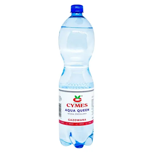 Вода мінеральна Aqua Queen газована 1,5л