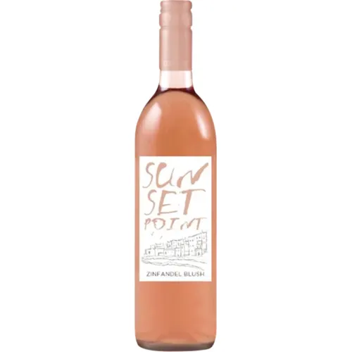 Вино Hallgarten Sunset Point Zinfandel Blush Rose, рожеве, напівсухе, 0,75л
