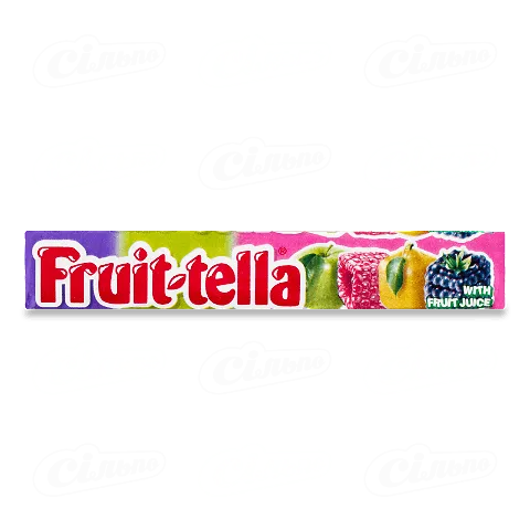 Цукерки жувальні «Садові фрукти» Fruit-tella, 41г