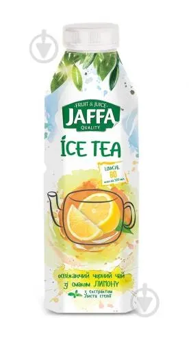 Чай холодний Jaffa Лимон з екстрактом листя стевії 0,5л