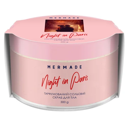 Скраб для тіла Mermade Night In Paris парфумований cольовий 300г