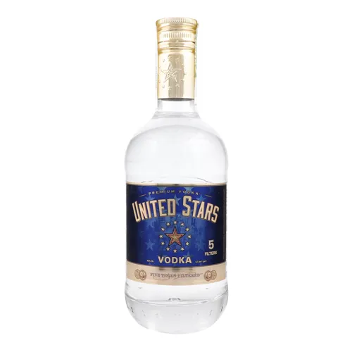 Горілка 0.5л 40% Ice United Stars пл