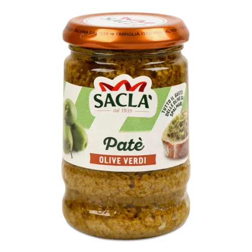 Паштет Sacla' з зелених оливок