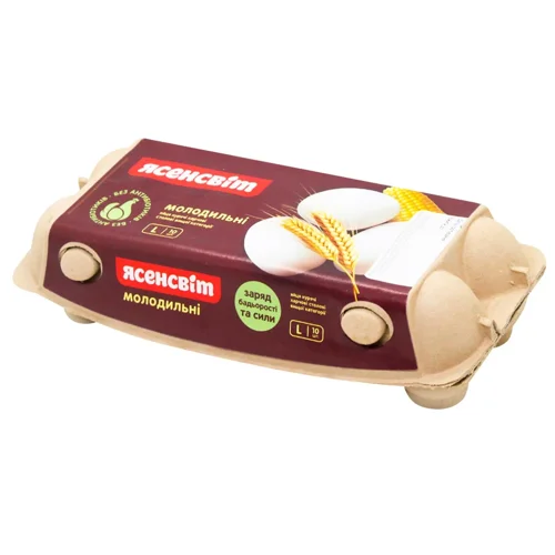 Яйця курячі Ясенсвіт Молодильні С0 10шт