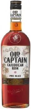Ром Old Captain Rum Pure black 0.7л 40%