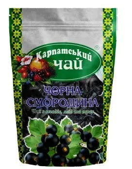 Чай фруктовий Карпатський чай Чорна смородина 100г