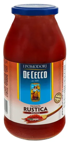 Пюре томатне пастеризоване De Cecco с/б 520г