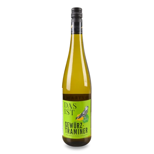 Вино Біле Напівсолодке Das Ist Gewurztraminer, п/пл, 0.75л