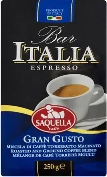 Кава молотий SAQUELLA Bar Italia Gran Gusto 250г