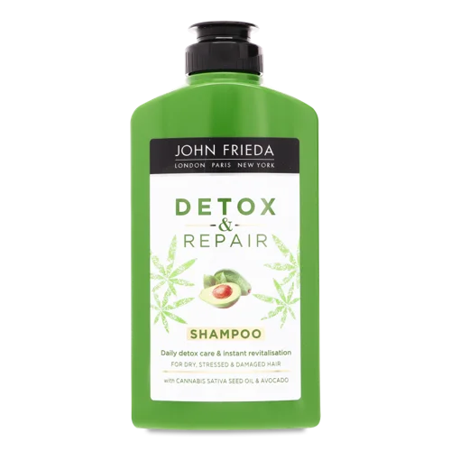 Шампунь для Волосся Detox&Repair John Frieda, Вищий ґатунок, 250мл