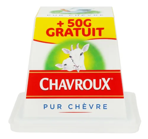 Сир 49% з козиного молока Chavroux п/у 200г