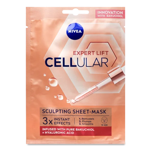 Маска-Контуринг Для Обличчя Тканинна Expert Lift Cellular Nivea, 1шт