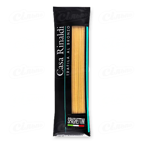 Вироби макаронні Casa Rinaldi Bronzo Spaghettini, 500г