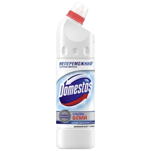 Засіб для чищення унітазу Domestos Ультра білий 750мл