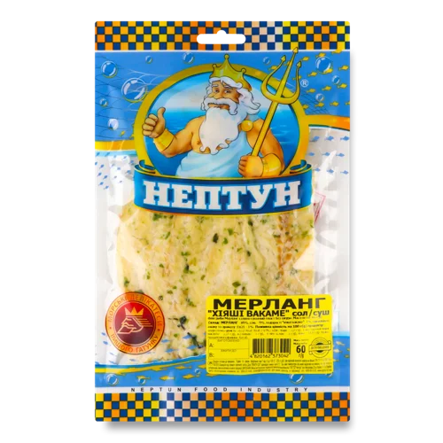 Мерланг Солоно-Сушений, В/ґ, Хіяші Вакаме, Нептун, 60г