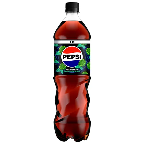 Напій газований Pepsi Лайм-м'ята 1л 12 шт