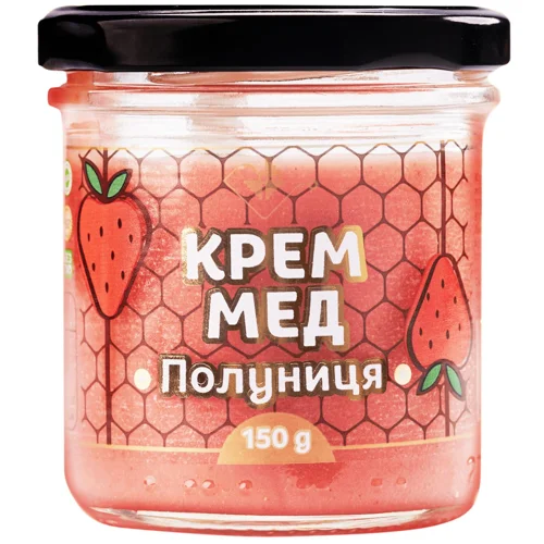 Крем-мед Honey Alliance Полуниця 150г