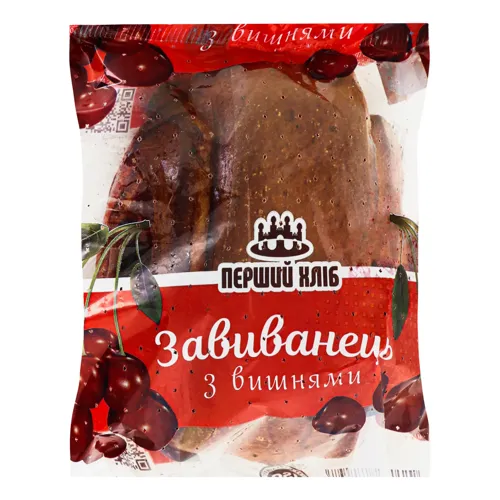 Завиванець з вишнями Перший хліб м/у 100г