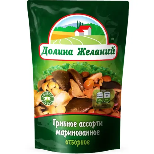 Гриби Долина Бажань Асорті мариноване 200г