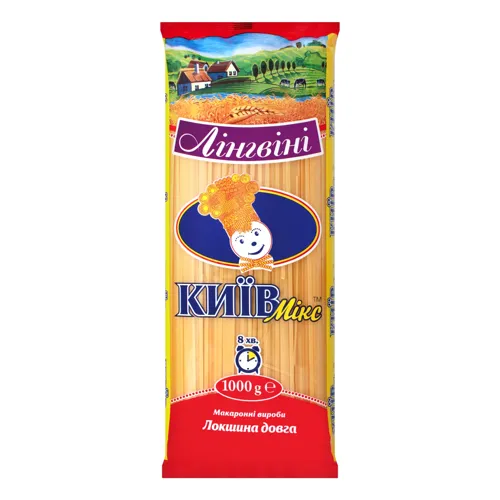 Вироби макаронні Лінгвіні Київ Мікс м/у 1000г