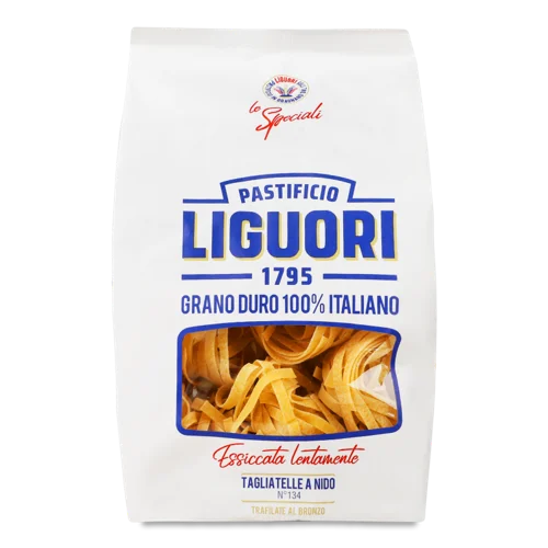 Вироби Макаронні З Твердих Сортів Пшениці Гнізда З Локшини Pastificio Liguori, 500г