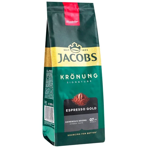 Кава Jacobs Kronung Espresso мелена 200г