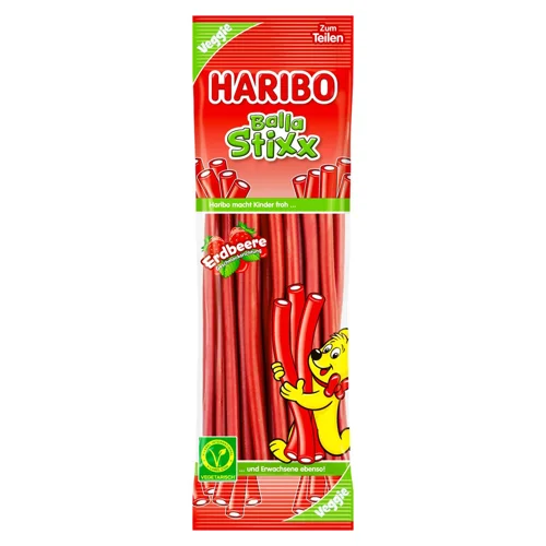 Стіки желейні Haribo Balla Stixx Erdbeere 200г