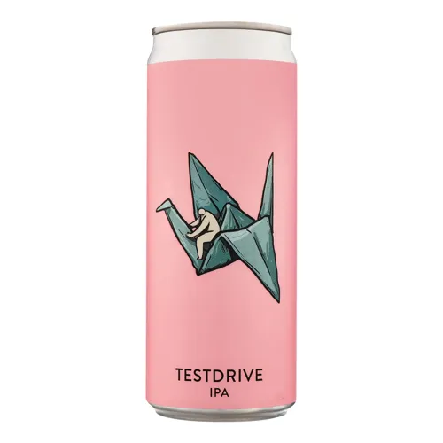 Пиво 0.33л 5.6% світле нефільтроване Testdrive Varvar з/б