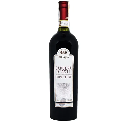 Вино Abbazia Barbera d`Asti червоне сухе 14% 0,75л