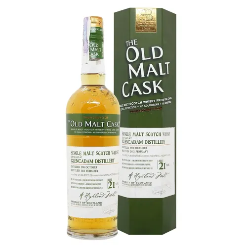 Віскі Old Malt Cask Glencadam 1990 21 років 50% 0,7л