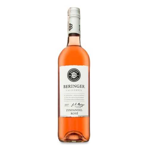 Вино Полусолодке Рожеве Zinfandel Rose Beringer, в/ґ, 0.75л