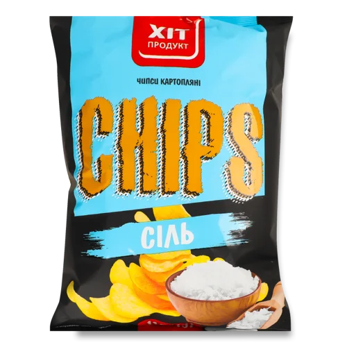 Чипси Картопляні Сіль В/ґ, 110г