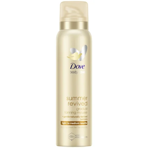 Мус-автозасмага для тіла Dove Summer Revived від світлого до середнього 150мл