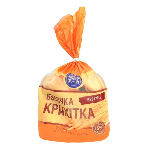 Булочка Крихітка Кулиничі м'яка у упаковці 5х50г
