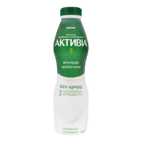 Біфідойогурт 1.5% Без цукру Активіа 550г