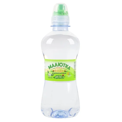 Вода дитяча Малютка Premium негазована 0,33л