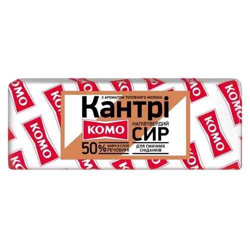 Сир Комо Кантрі зі смаком пряженого молока 50%