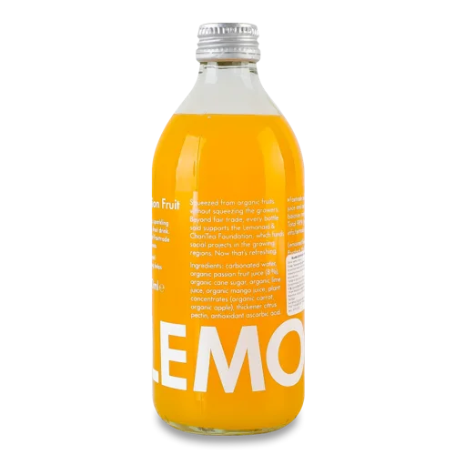 Напій Маракуя Lemonaid+ С/пл 330мл — натуральний фруктовий напій