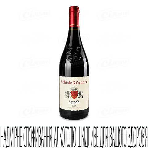 Вино Schiste&Granite Syrah rouge, 0,75л