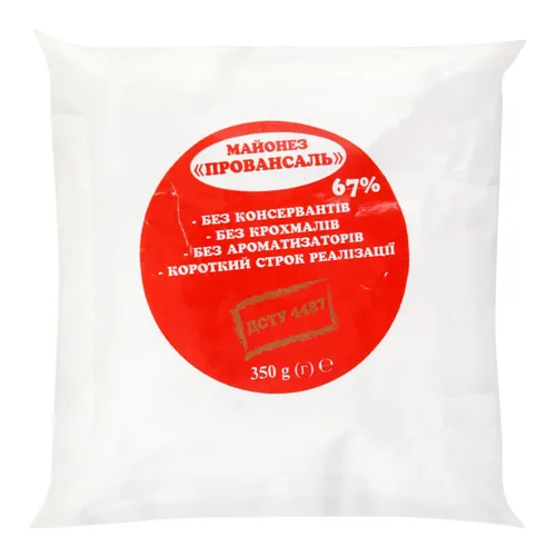Майонез 67% Провансаль Аккаржа плюс 350г