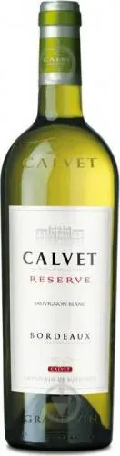 Вино біле сухе Calvet Reserve Sauvignon Blanc Bordeaux 0.75л