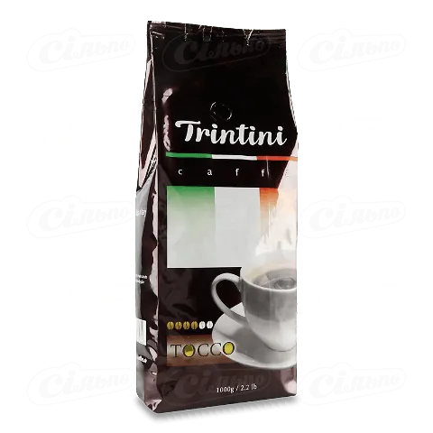 Кава зернова Trintini Caffee Tocco смажена, 1000г