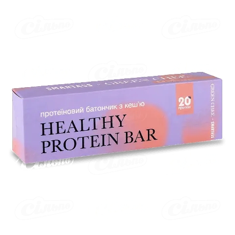 Батончик Green Chef Healthy Prot Bar протеїн кеш'ю, 50г