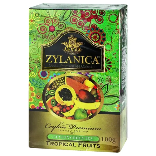 Чай зелений ZYLANICA з тропічними фруктами 1