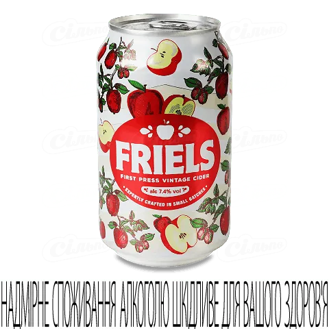 Сидр Friels з залізній банці, 0,33л