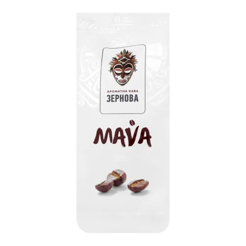 Кава смажена в зернах Mava м/у 200г
