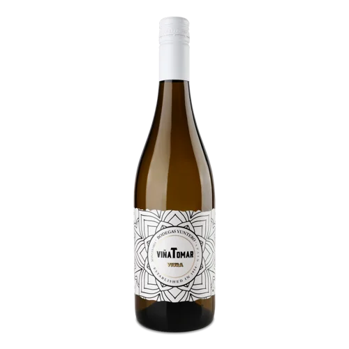 Вино Біле Сухе Viura В/ґ Vina Tomar, 0.75л, 12%