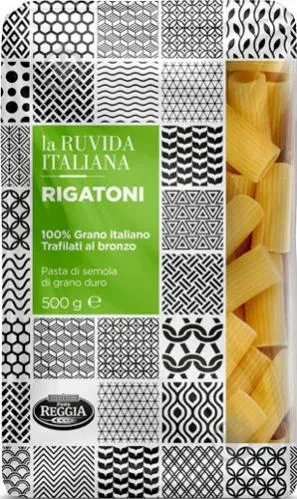 Макаронні вироби Rigatoni 500г ТМ La Ruvida