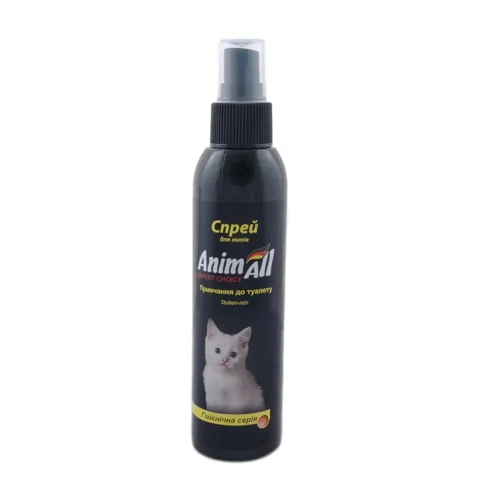 Спрей AnimAll для залучення до туалету д/котів